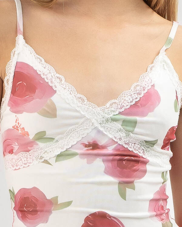 Mooloola Girls' Serena Mesh Cami Top for Womens