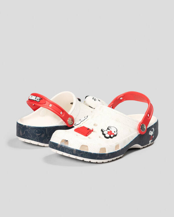 Crocs Kids' Peanuts Classic Clogs for Unisex