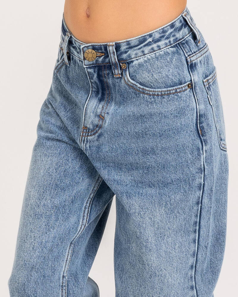 DESU Girls' Rocker Straight Leg Jeans for Womens