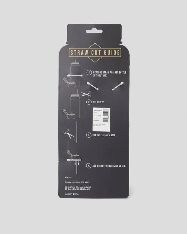 Miscellaneous Insulated Water Bottle Flex Straw Cap for Mens