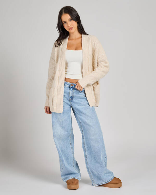 Mooloola Eros Cable Knit Cardigan for Womens
