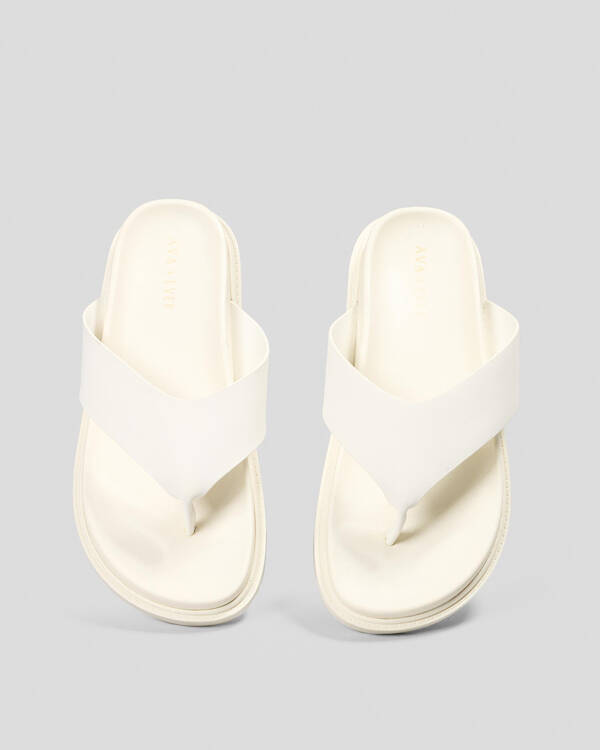 Ava And Ever Girls' Sorrento Thong Slide Sandals for Womens