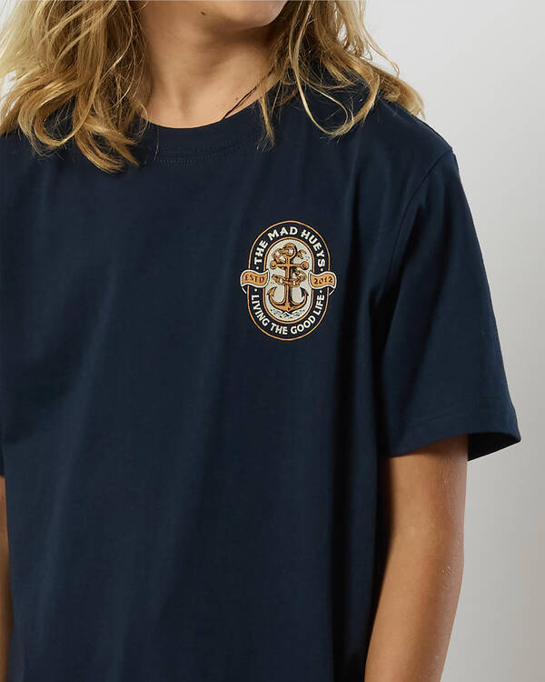 The Mad Hueys Boys' Living Anchor T-Shirt for Mens