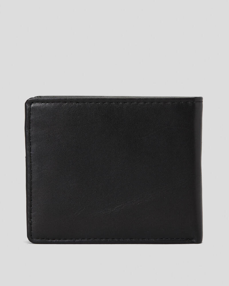 Volcom Single Stone Leather Wallet for Mens