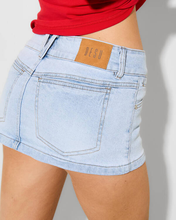 DESU Chelsea Denim Skort for Womens