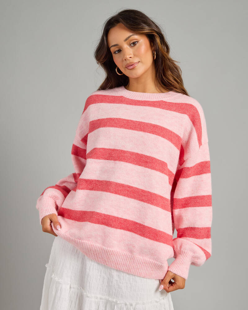 Pink Diamond Nix Knit Jumper for Womens