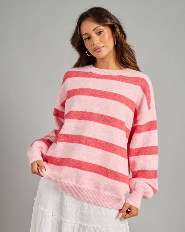 Pink Diamond Nix Knit Jumper for Womens