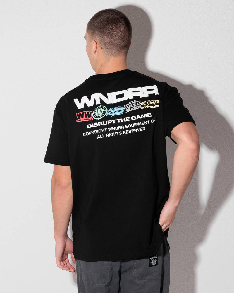 Wndrr Mark Box Fit T-Shirt for Mens