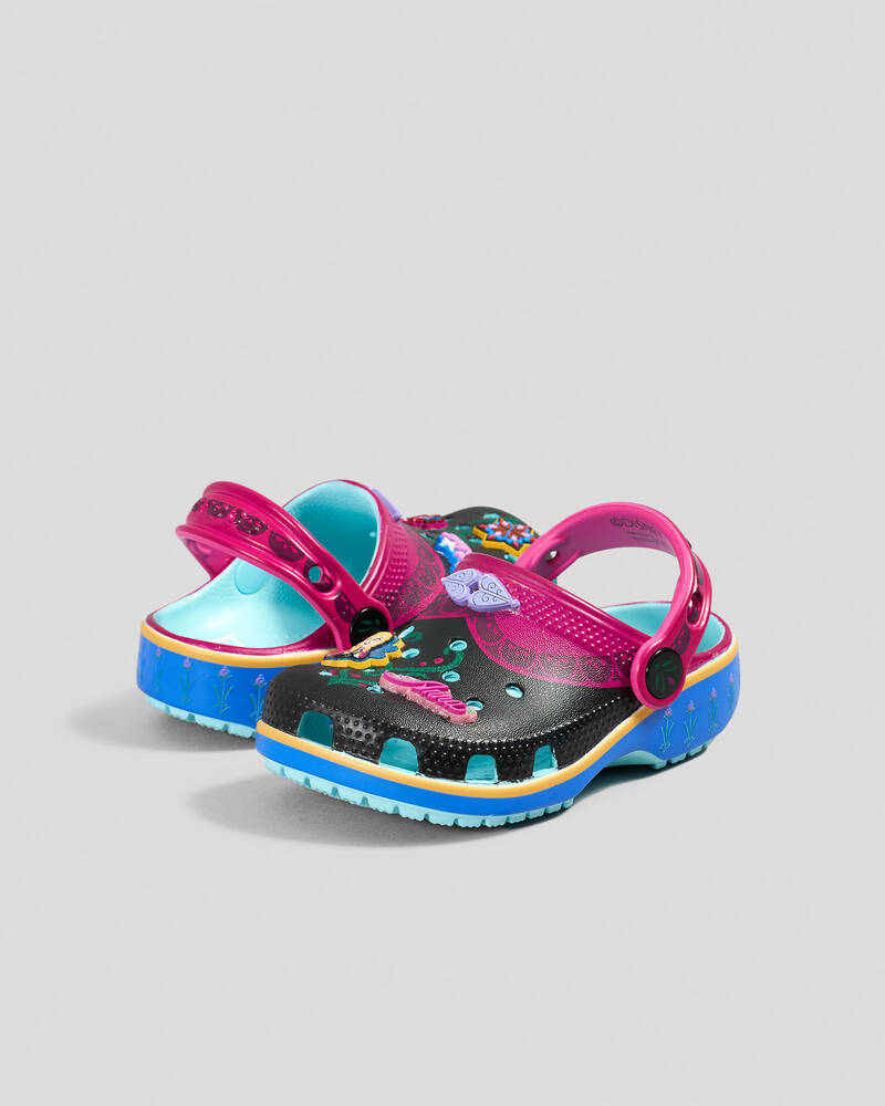Crocs Toddlers' Frozen Anna Clogs for Unisex