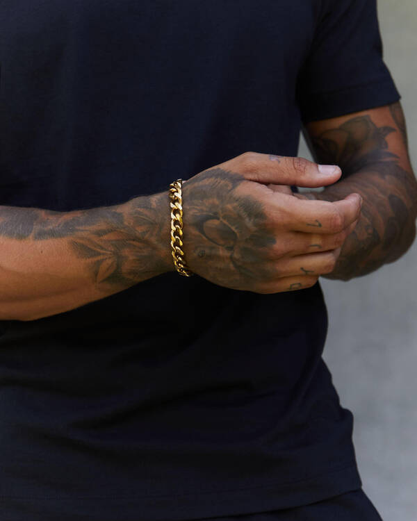 REPUBLIK Cuban Link Bracelet for Mens