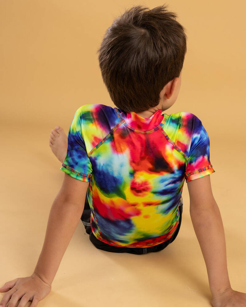 Sanction Toddlers' Noise Short Sleeve Rash Vest for Mens