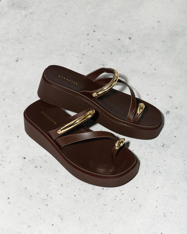 Ava And Ever Dolly Flatform Shoes for Womens