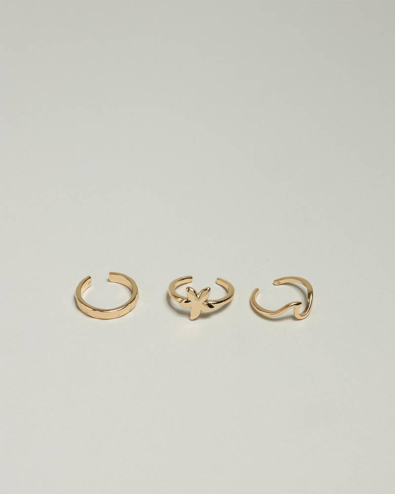 Karyn In LA Finlay Toe Ring Pack for Womens