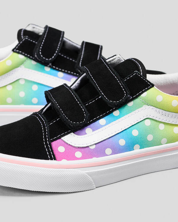 Vans Girls' Old Skool V Shoes for Womens
