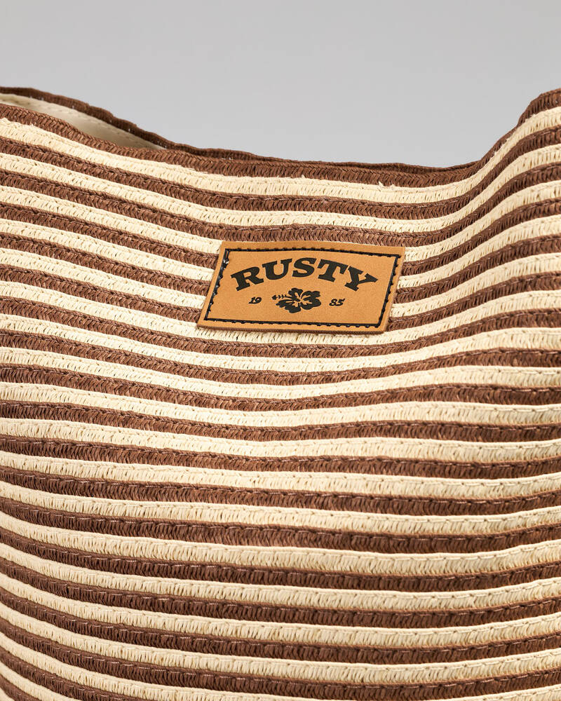 Rusty Brighton Straw Beach Bag for