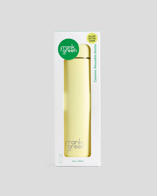 Frank Green 20oz Ceramic Reusable Glow in the Dark Bottle for Mens
