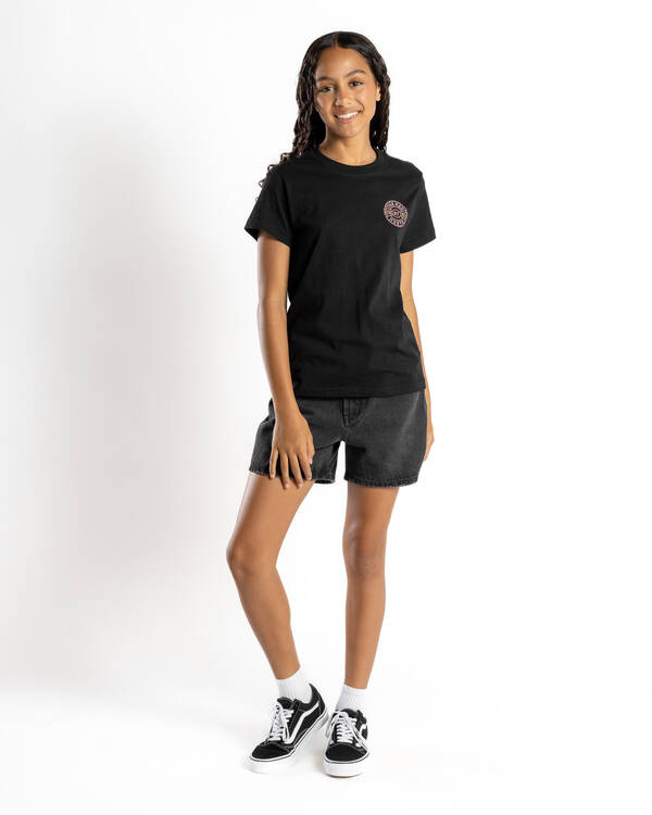 The Mad Hueys Girls' Mad Series Regular Fit T-Shirt for Womens