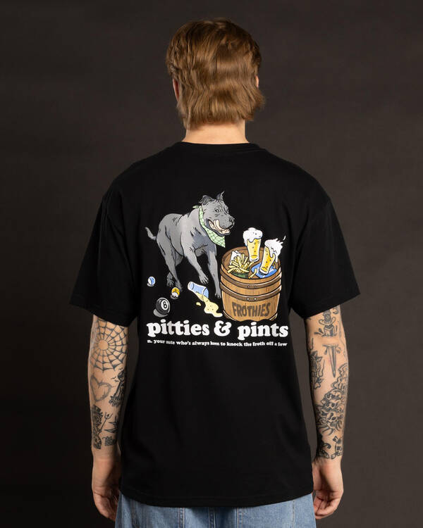 Frothies Pitties And Pints T-Shirt for Mens