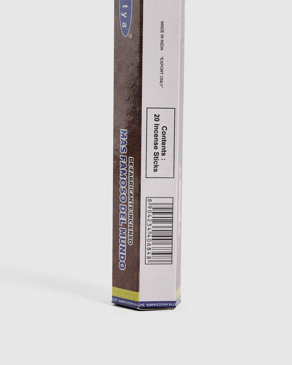 Satya Hexa Chocolate & Mint Incense Sticks - 20 Pack for Unisex