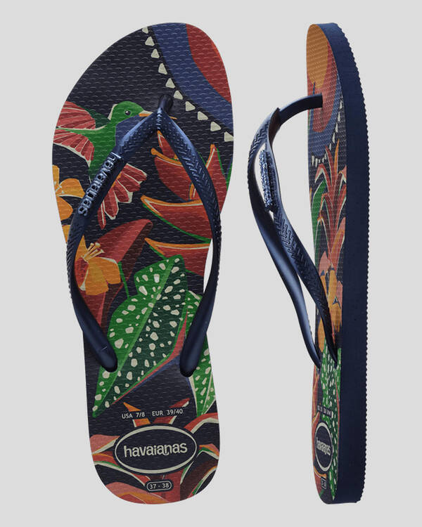 Havaianas Slim Tropical Thongs for Womens