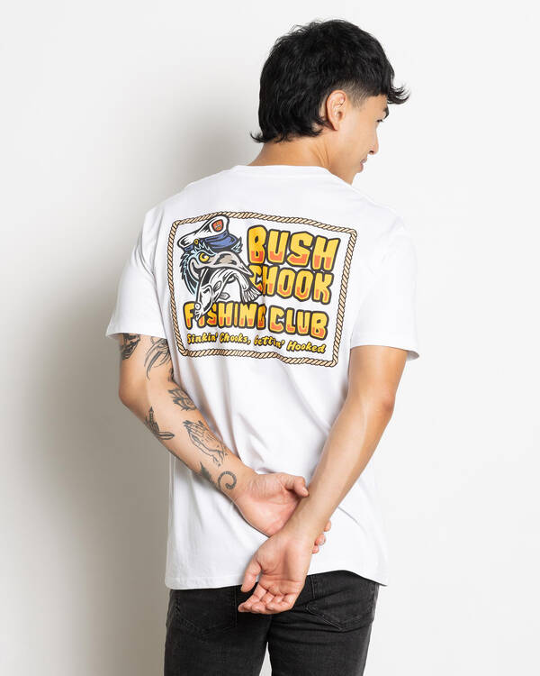 Bush Chook Fishing Club T-Shirt for Mens