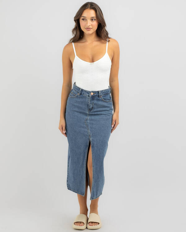 Mooloola Misty Pointelle Bodysuit for Womens
