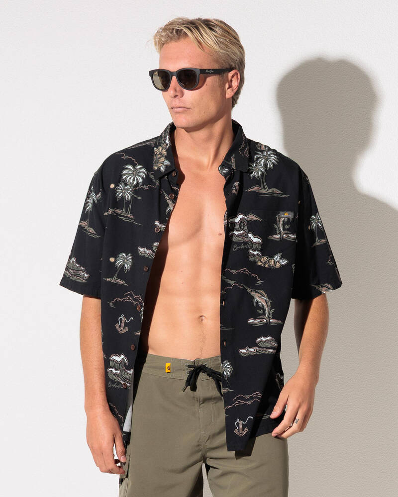 Quiksilver Ocean Woven Short Sleeve Shirt for Mens