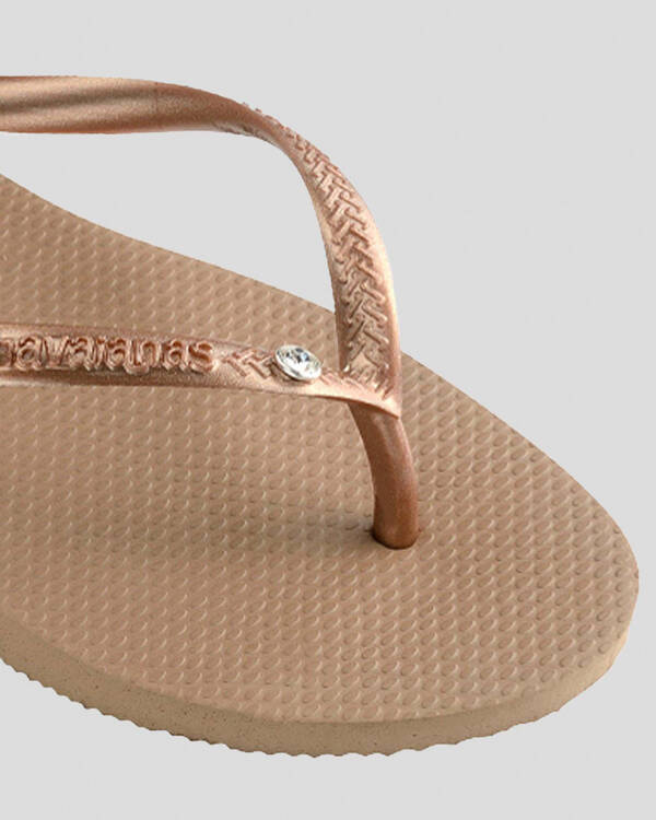 Havaianas Slim Crystal Thongs for Womens