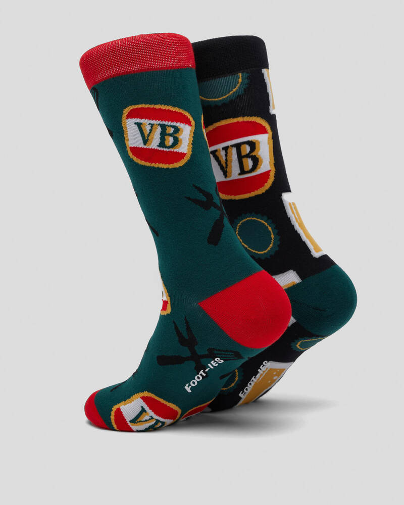 FOOT-IES VB Vintage Socks 2 Pack for Mens