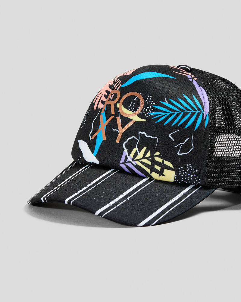 Roxy Girls' Honey Coconut Trucker Cap for Womens