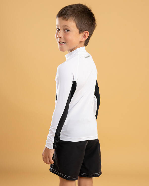 Billabong Toddlers' Groms Spec 73 Long Sleeve Rash Vest for Mens