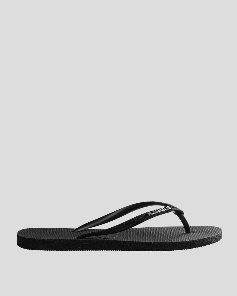 Havaianas Slim Sparkle Thongs for Womens