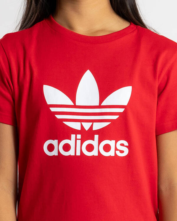 adidas Girls' Trefoil T-Shirt for Womens