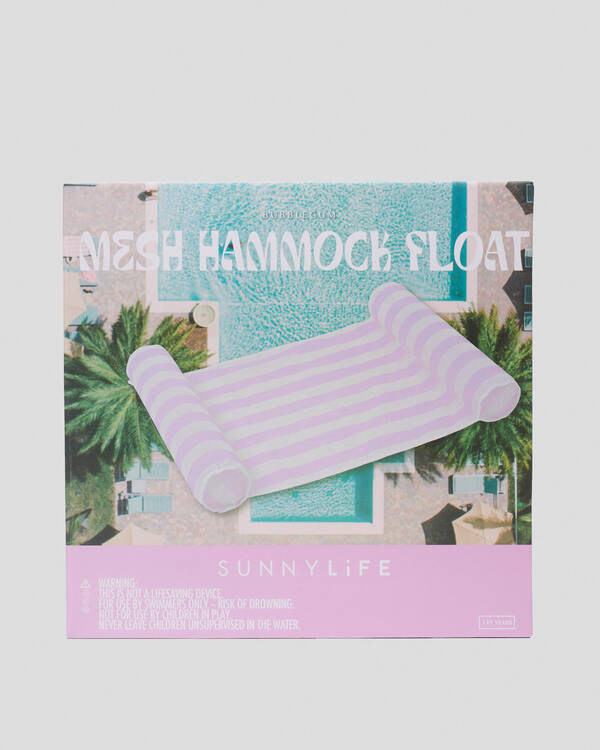 Get It Now Bubblegum Mesh Hammock Float for Womens