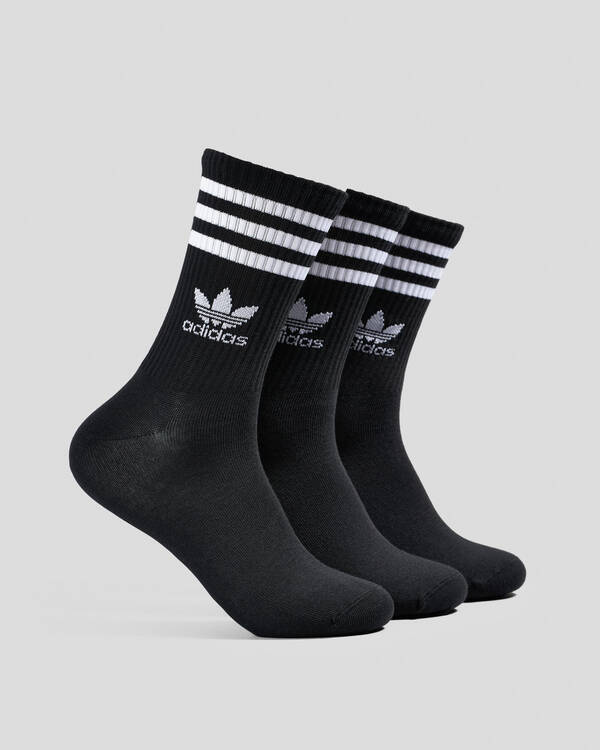 adidas Women's Mid Cut Crew Sock Pack for Womens