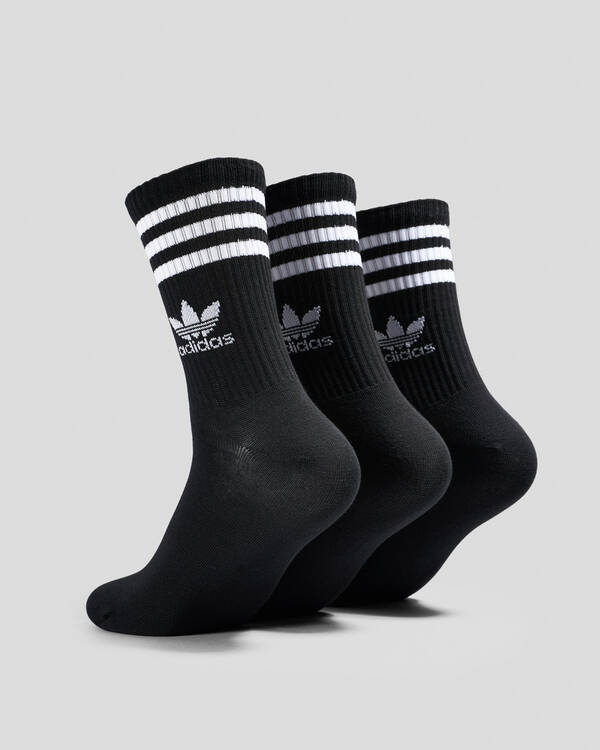 adidas Women's Mid Cut Crew Sock Pack for Womens