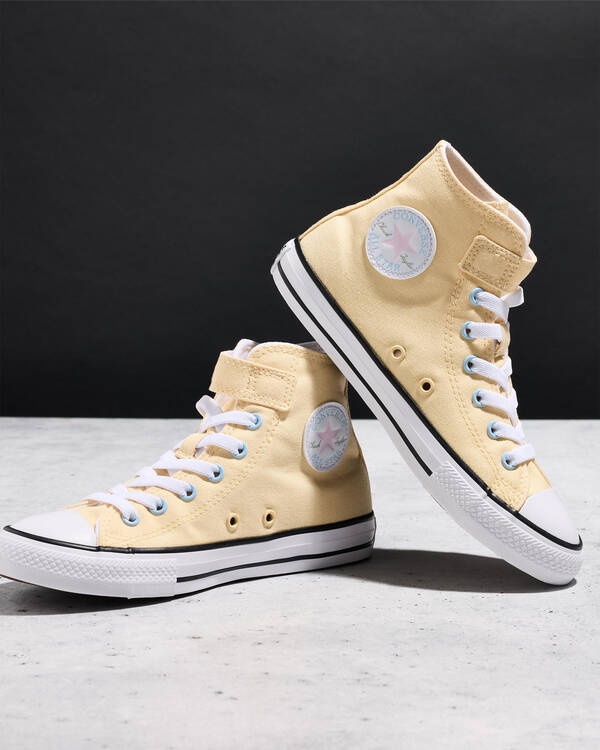 Converse Girls' Chuck Taylor All Star Easy On Bubble Flowers Shoes for Womens