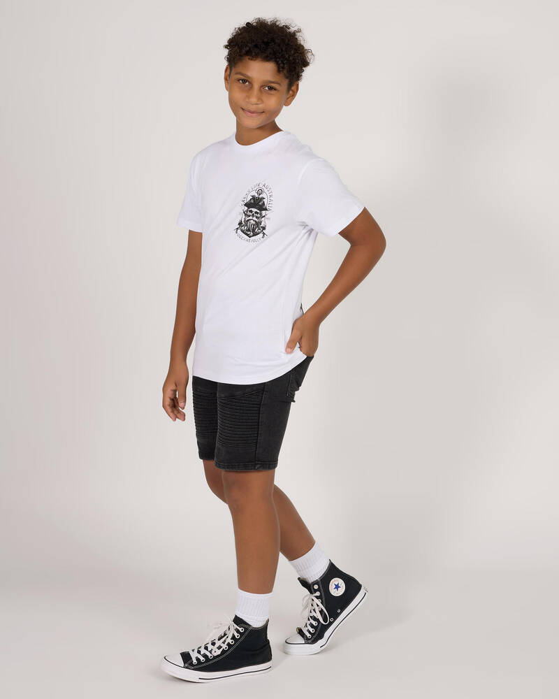 Salty Life Boys' Captain T-Shirt for Mens