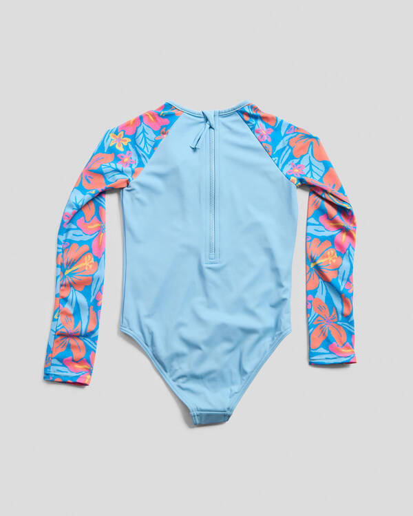 Roxy Toddlers' Hibiscus Hugs Long Sleeve Surfsuit for Womens