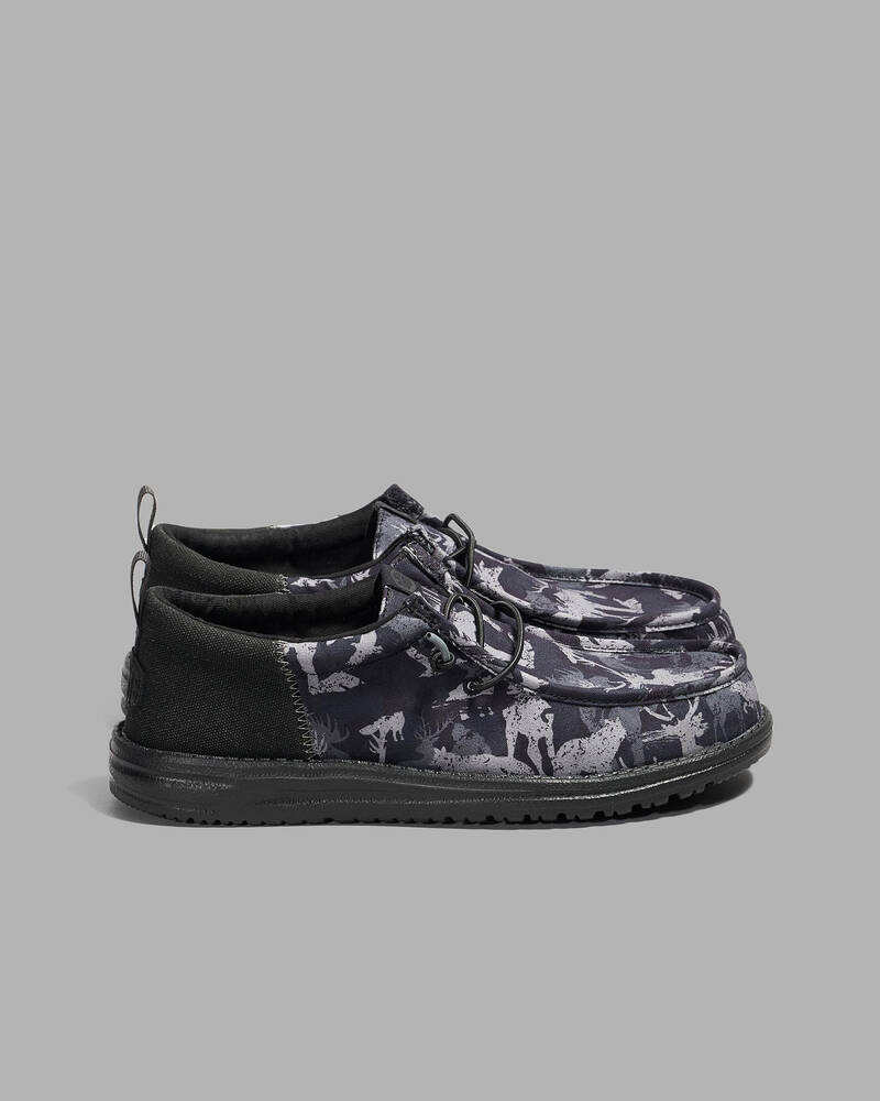 HEYDUDE Wally Funk Hunt Camo Shoes for Mens