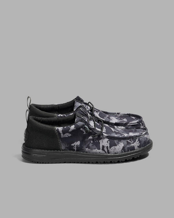 HEYDUDE Wally Funk Hunt Camo Shoes for Mens