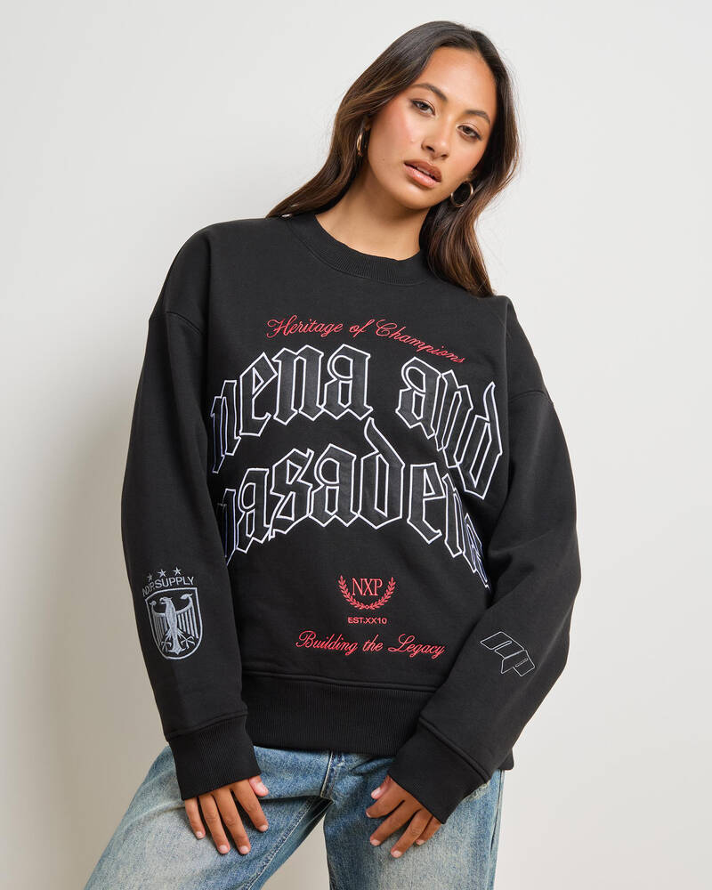 Nena & Pasadena Buyout Box Fit Sweatshirt for Womens