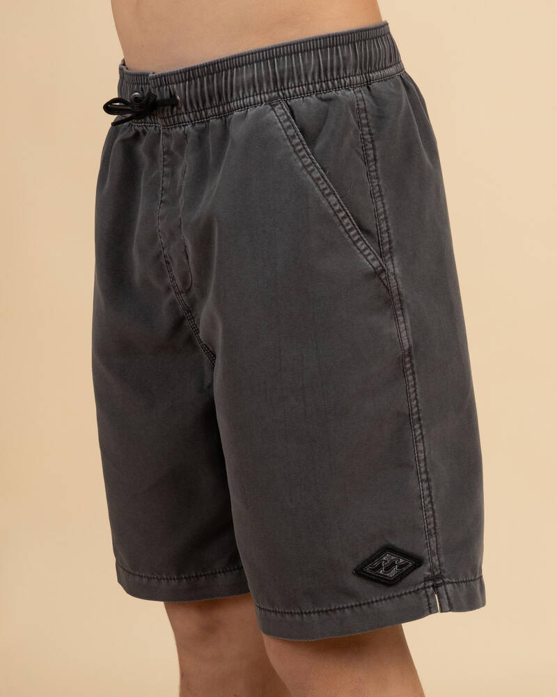Billabong Boys' All Day Overdye Layback Beach Shorts for Mens