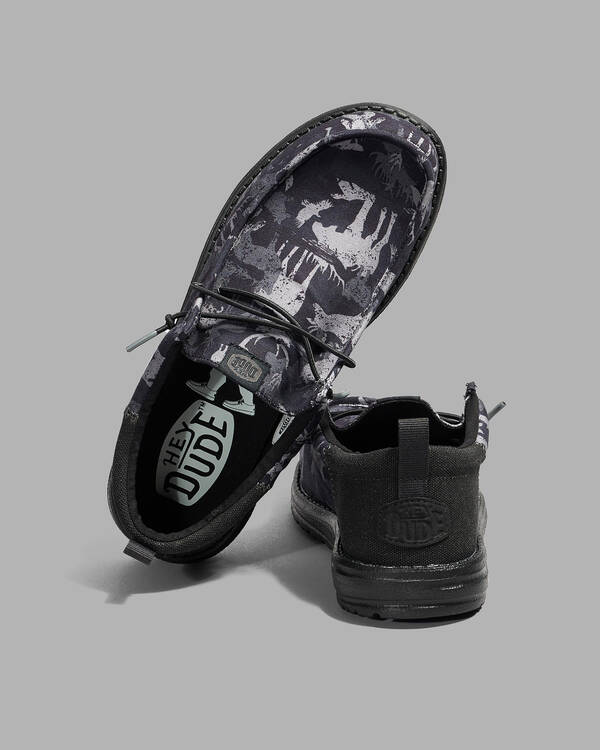 HEYDUDE Wally Funk Hunt Camo Shoes for Mens