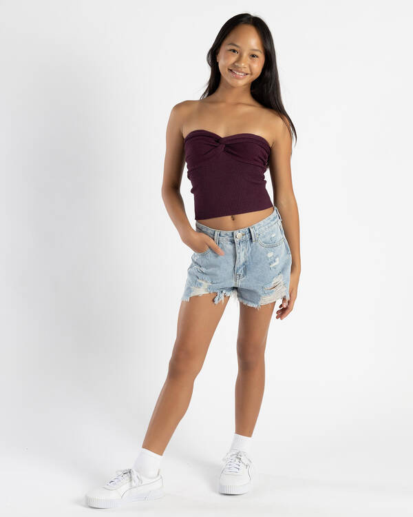 Mooloola Girls' Bianca Knit Tube Top for Womens