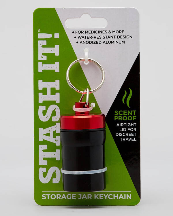 MDI Stash It Jar Keyring for Mens