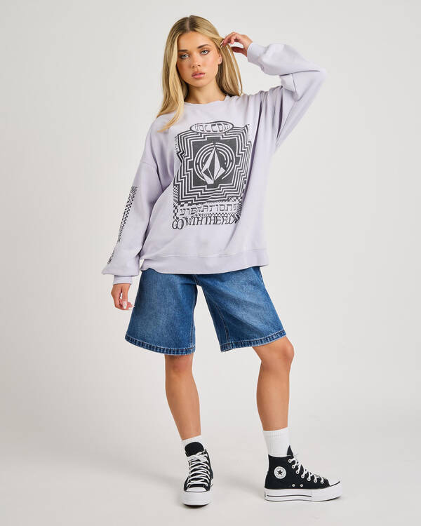 Volcom Stone Crew Neck Sweatshirt for Womens