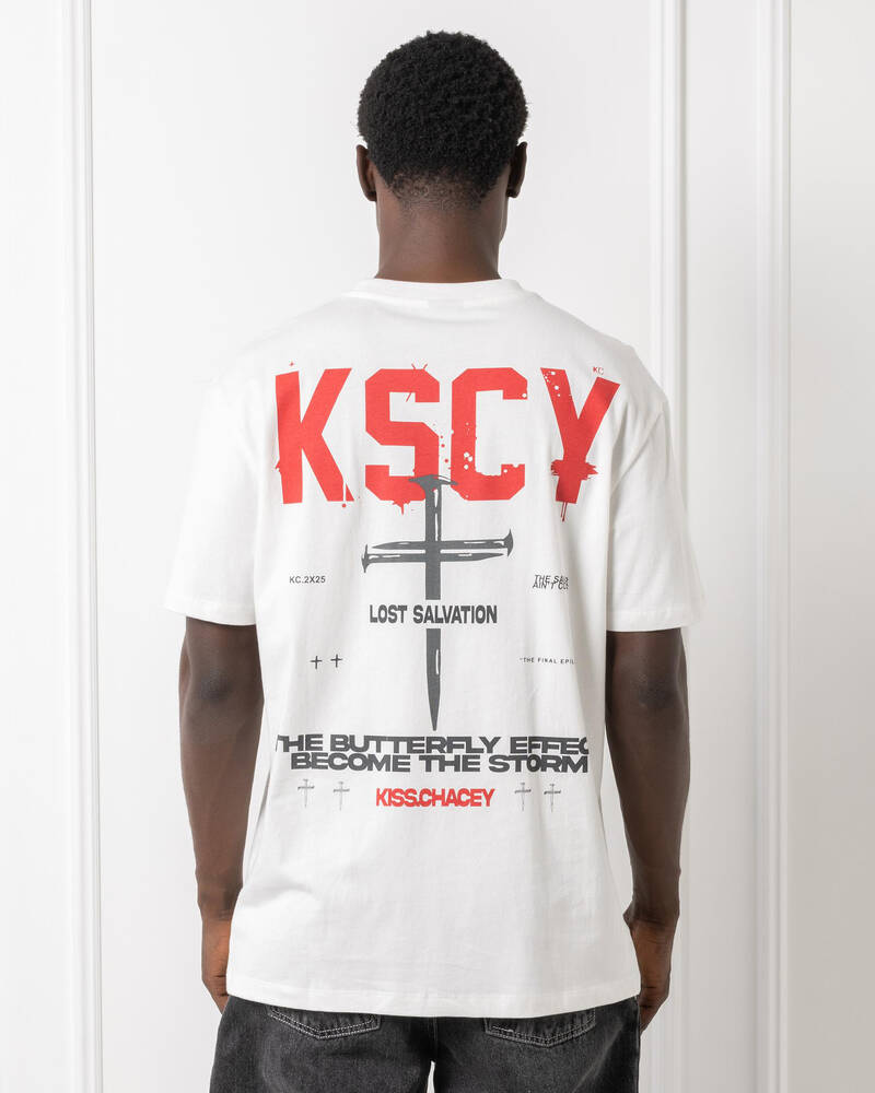 Kiss Chacey Stormed Relaxed T-Shirt for Mens