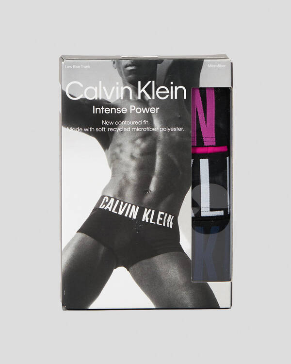Calvin Klein Intense Power Micro Trunks 3 Pack for Mens