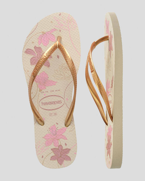 Havaianas Slim Organic Thongs for Womens